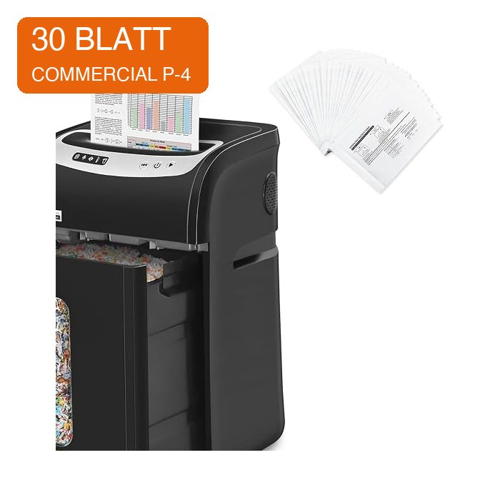 VidaTeco Paper Shredder, 30-Sheet Cross Cut